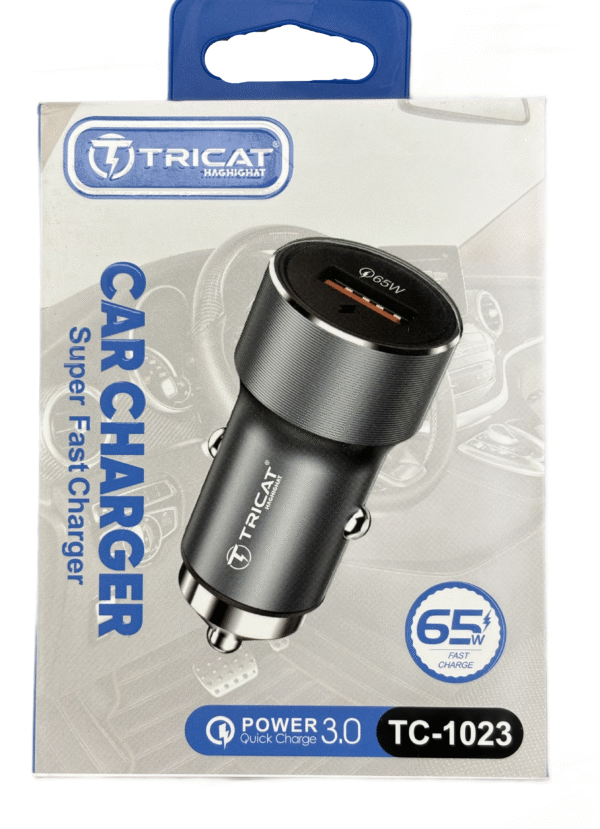 شارژر فندکی توربو شارژ تریکتtc-1023