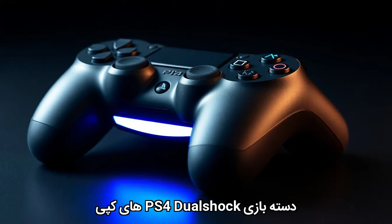 دسته بازی DualShock PS4 های کپی پی اس باز