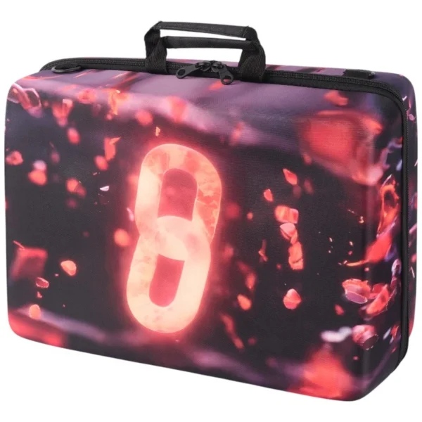 کیف کنسول بازی PS5 fat طرح Tekken 8 Logo