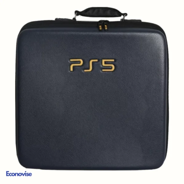 کیف کنسول بازی Fat PS5  چرمی ساده مشکی