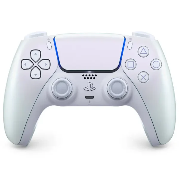 دسته بازی PS5 Dualsense سفید کروم